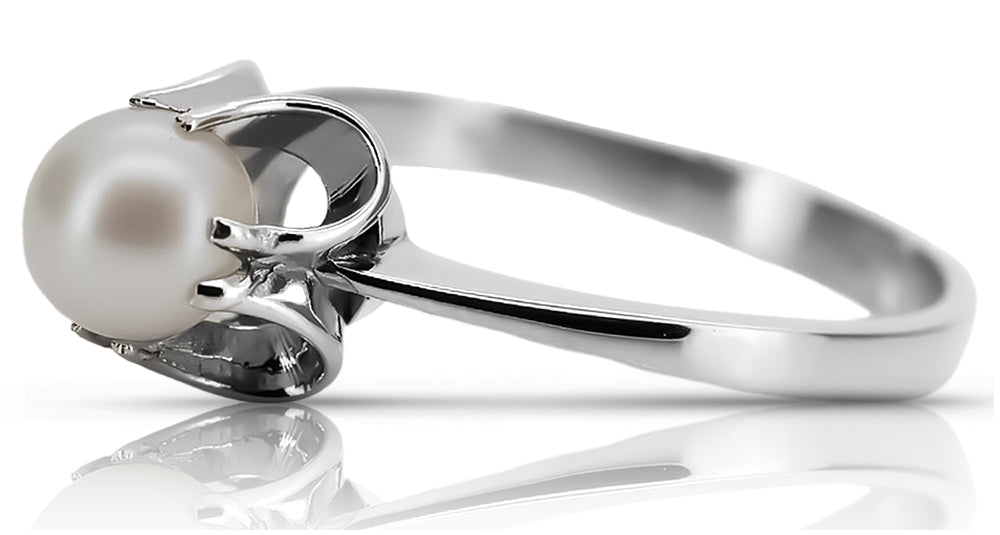 Vintage Pearl Ring in Sterling Silver (vrpr001s)