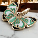 Vintage Butterfly Pendant in 14K Rose Gold (vpn022)