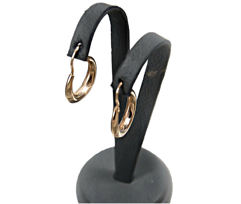 Vintage Cakes Earrings in 14K Rose Gold (ven044) — full view of the piece