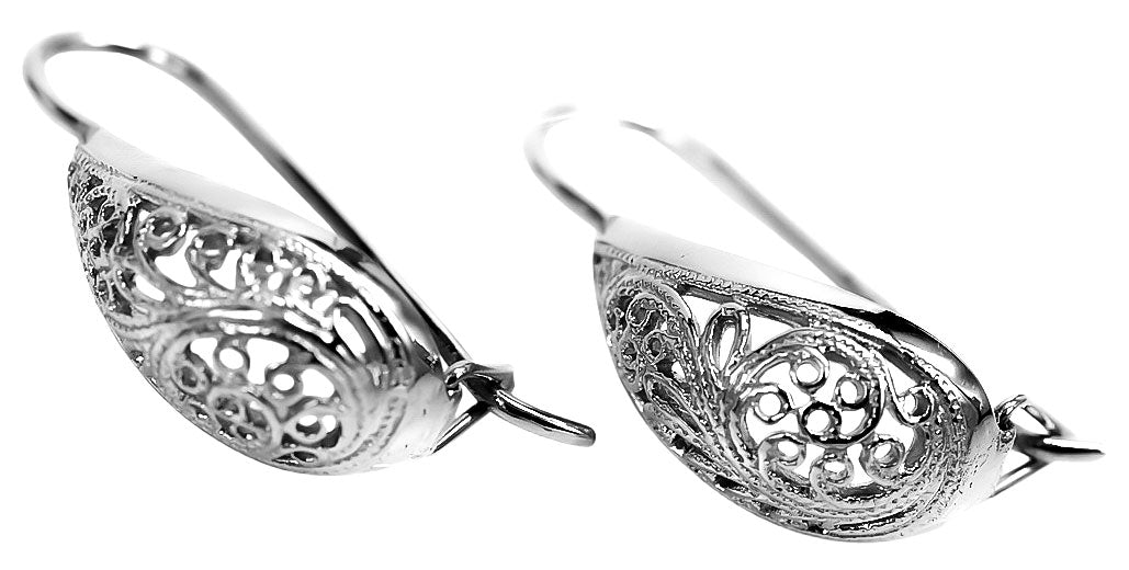 Vintage Earrings in Sterling Silver (ven023s)