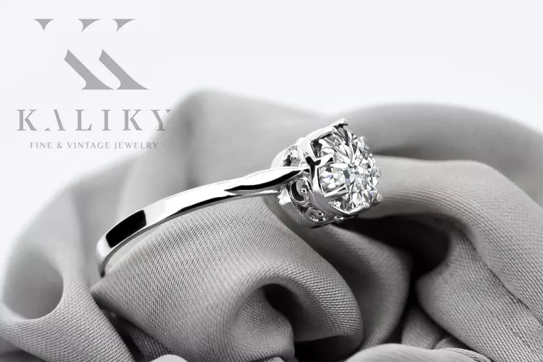 Vintage Craft Ring in Sterling Silver (vrc366s-st) — full view of the piece