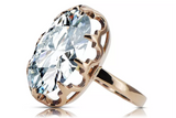 Vintage Ring in 14K Rose Gold (vrc253r-st)