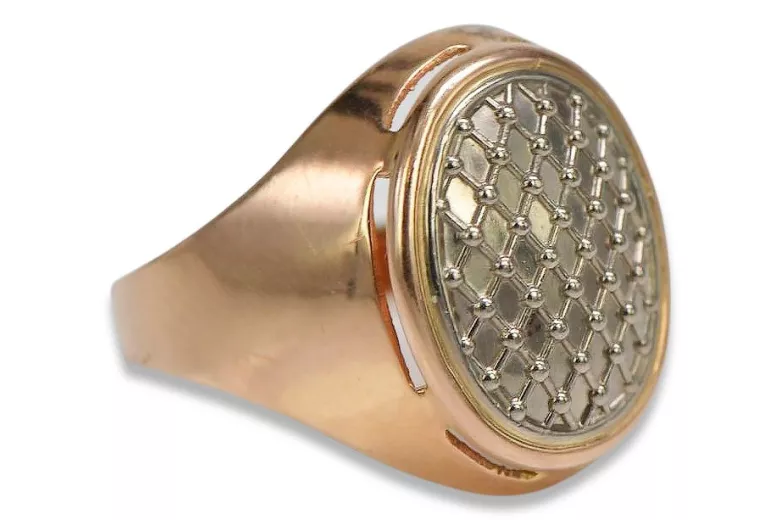Vintage Ring in 14K Rose Gold (vrn177) — full view of the piece
