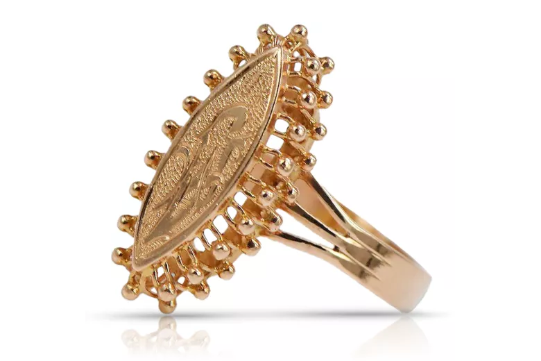 Vintage Ring in 14K Rose Gold (vrn120)
