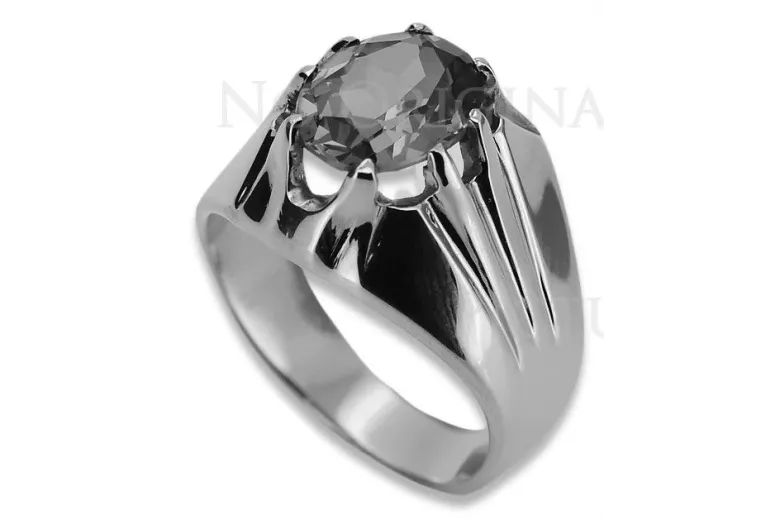 Vintage Set Ring in 14K Rose Gold (vrc016r-st) — full view of the piece