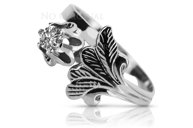 Vintage Ring in 14K Rose Gold (vrc169r-st)
