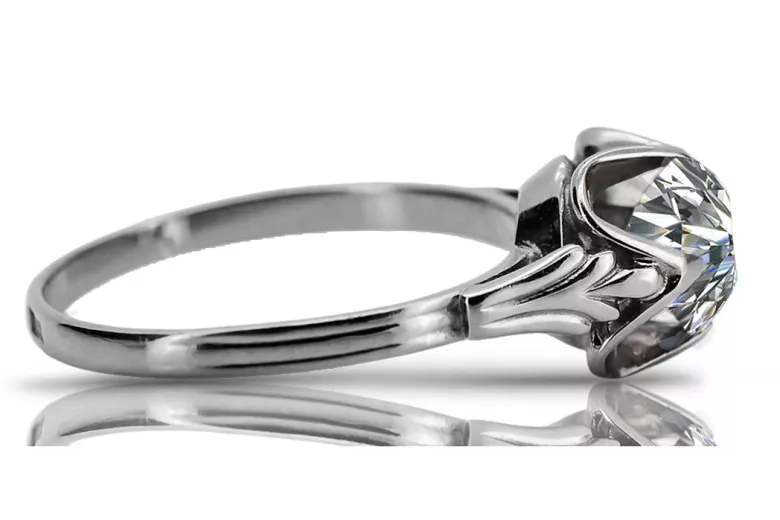 Vintage Ring in Sterling Silver (vrc023s-st) — full view of the piece