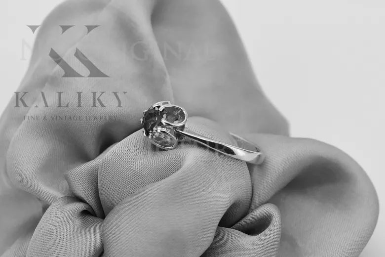 Vintage Ring in Sterling Silver (vrc348s-st) — full view of the piece