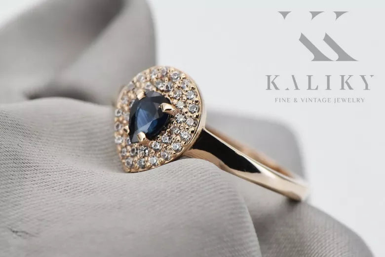 Vintage Ring in 14K Rose Gold (crc011r-st)